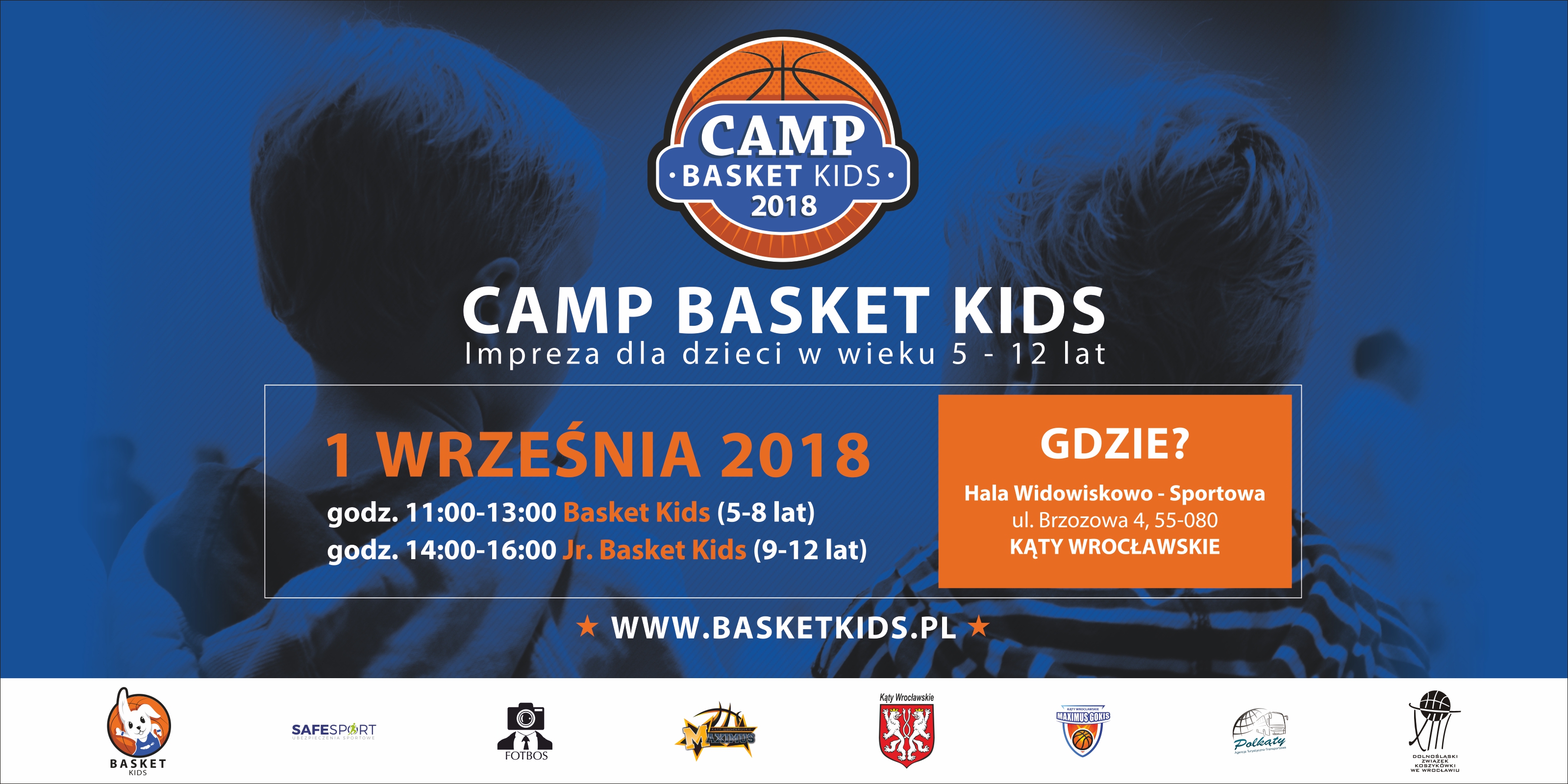 Camp Basket Kids - 1 września w Kątach Wrocławskich - trwają zapisy