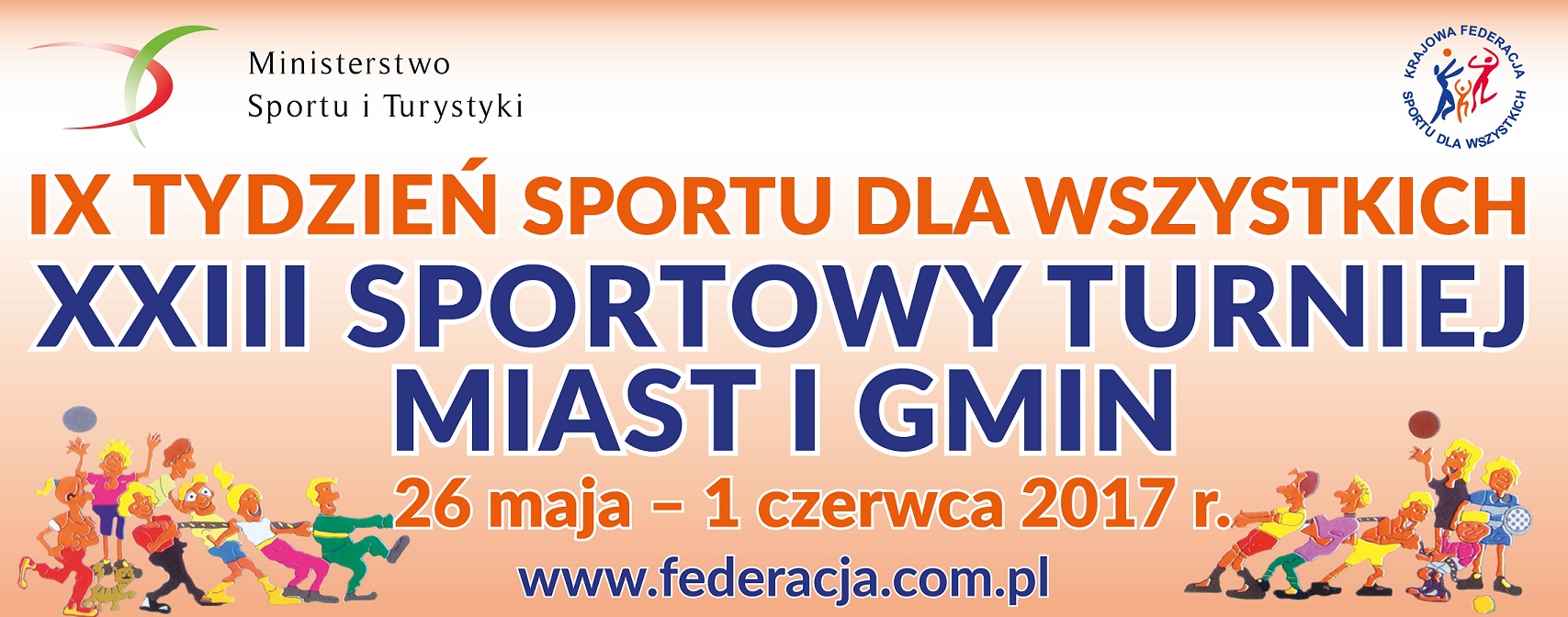 zdjęcie przedstawia loga tygodnia sportu