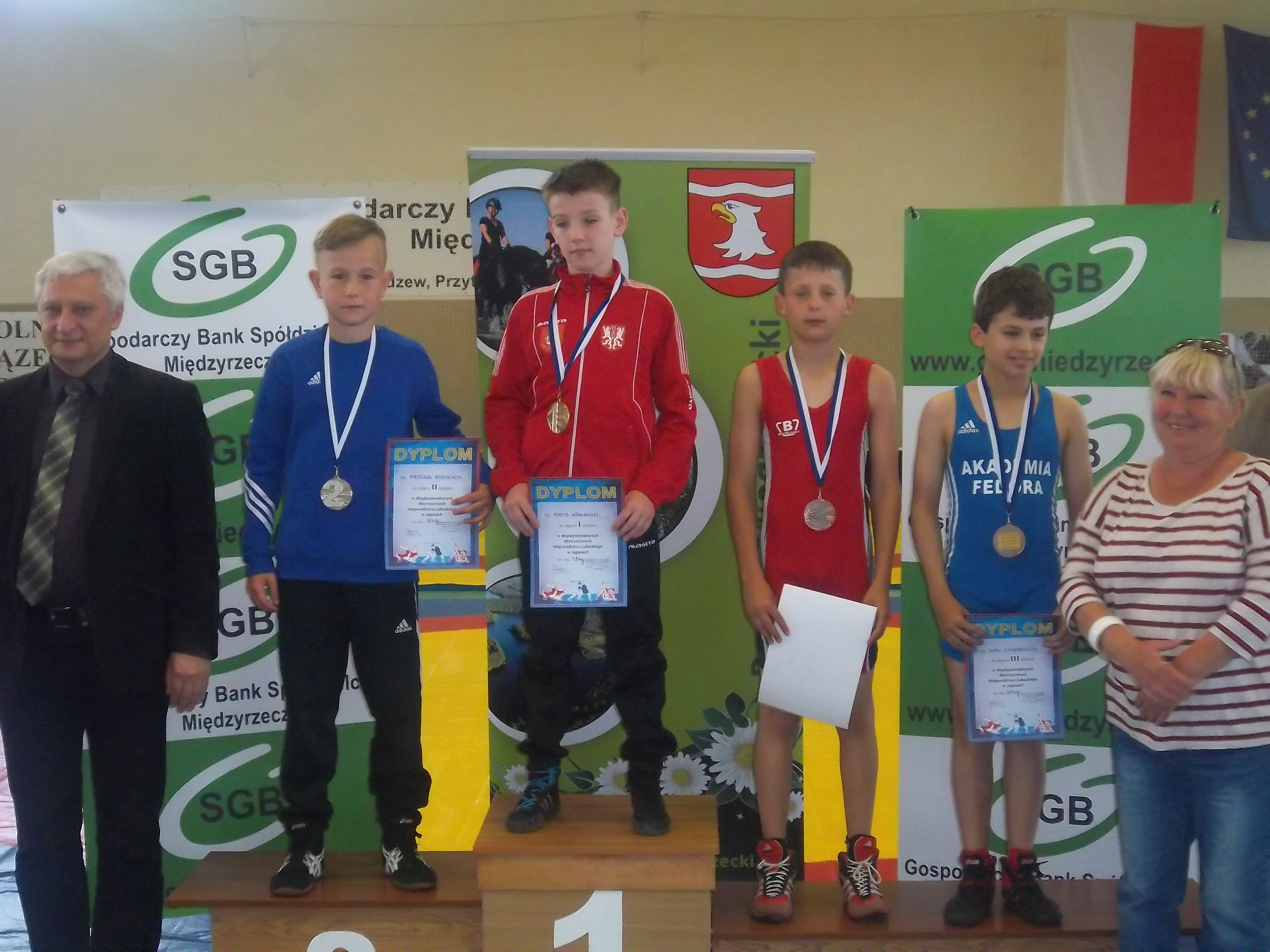 zawody zapaśnicze Brójce 2015