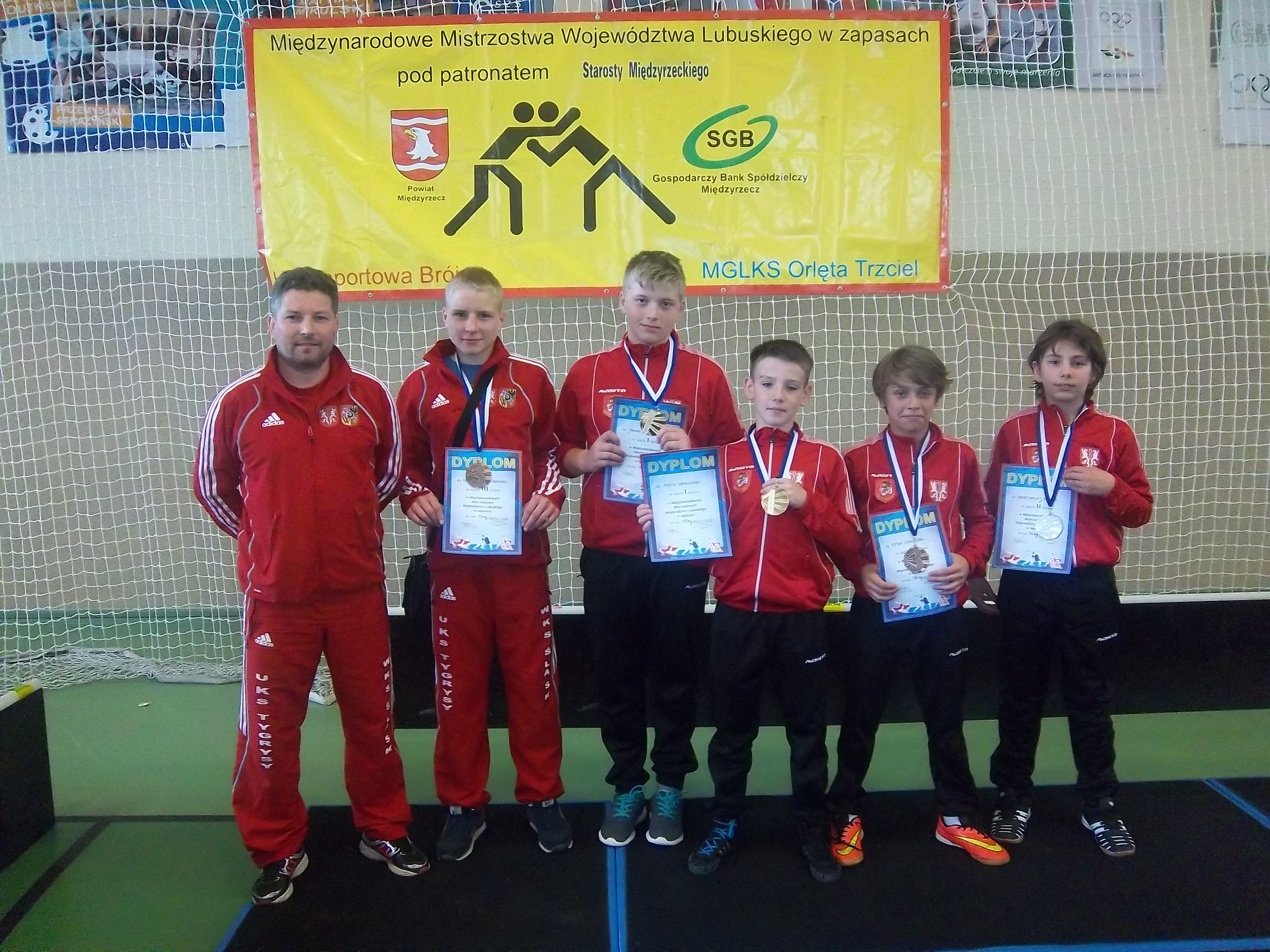 zawody zapaśnicze Brójce 2015