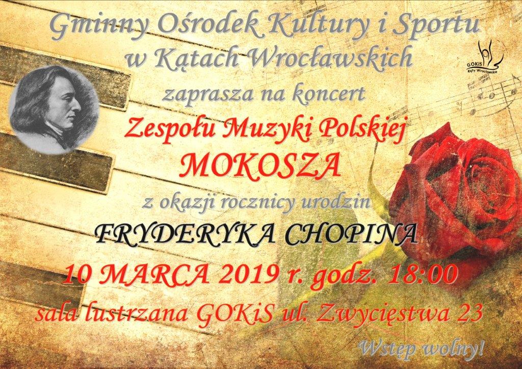 koncert Mokoszy w dniu 10 marca 2019 roku