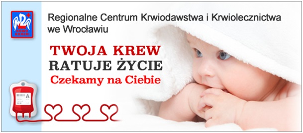 twoja krew ratuje życie
