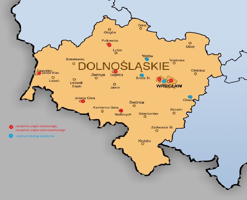 mapa dotycząca informacji skarbowej