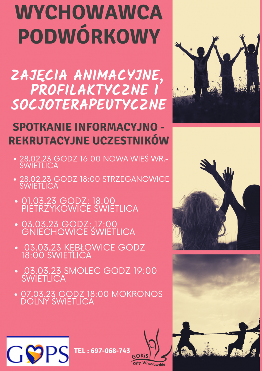 wychowawca podwórkowy