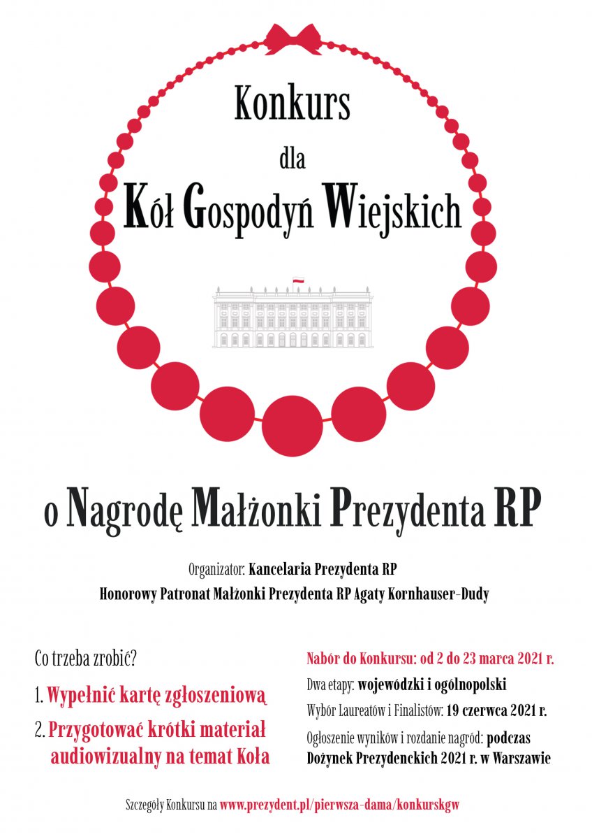 informacja o ogłoszonym konkursie