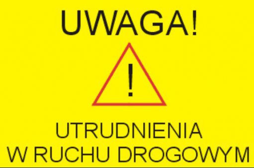 utrudnienia w ruchu