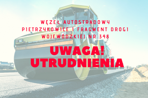 zdjęcie przedstawia walec drogowy