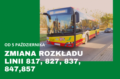 Autobus odjeżdżający z przystanku