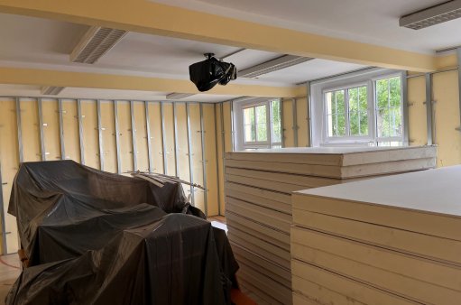 Sala lekcyjna - przygotowanie pod wykonanie ocieplenia